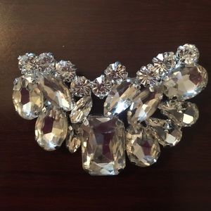 NWOT sparkling crystal shoe brooch/jewelry.  O/S